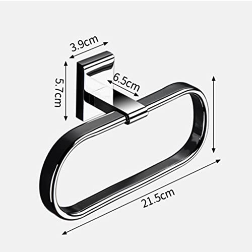 Porte-serviettes de bain compact en cuivre pour optimiser les petits espaces