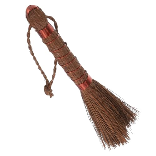 OFFSCH Cepillo De Jardín De Fibra De Palma para Limpieza De Bonsáis y Macetas, Cepillo Grande Resistente para Uso En Jardín, Herramienta Práctica para Limpieza De Raíces y Ollas