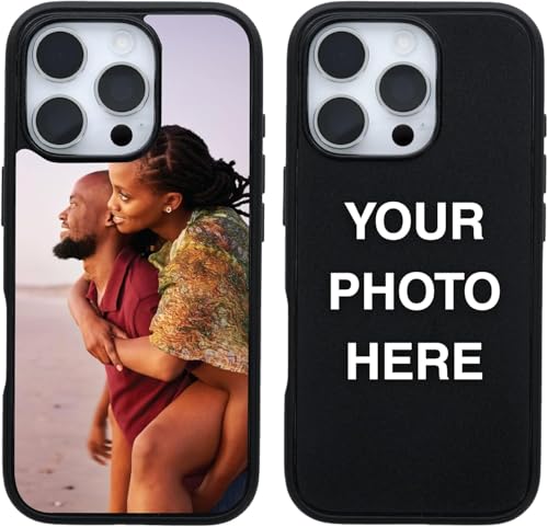 OtterBox iPhone 15 Pro - Customizable Case - Symmetry MagSafe Series - Personalize with Photo -Snaps to MagSafe - Raised Edges Protect Camera & Screen - Non-Retail Packaging