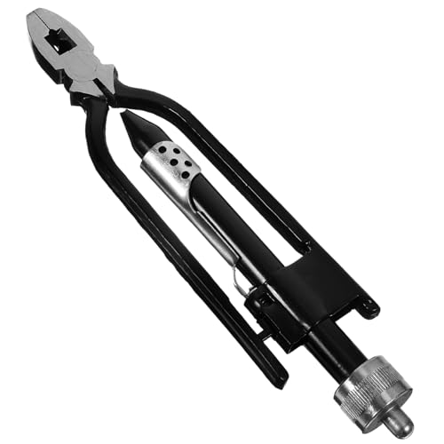 HOMSFOU Pinzas Para Torcer y Cortar Alambre De Acero Forjado Con Bloqueo De Seguridad Para Mantenimiento Industrial y Aeronáutico Herramienta Multipropósito Resistente