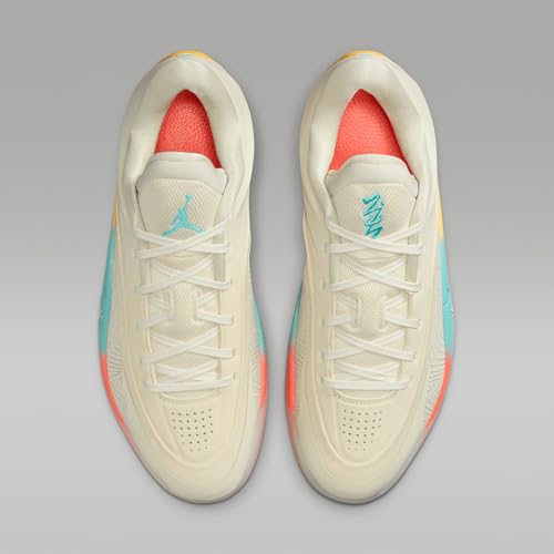 Zion 4 "Low Country Basketball Shoes (FB1802-102, Coconut Milk/Sail/Bright Mango/Aurora Green)4