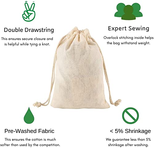 Image of ThePrintFactory Cotton laundry bag for clothes - Travel organizer - Eco-friendly 100% pure cotton drawstring bag - Large size 35 x 28 inches - Hanging Laundry Bag Foldable and Washable (6)
