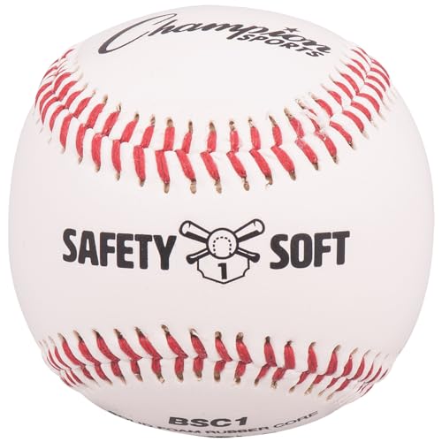 Balles de baseball de compression souples pour enfants 5-7 ans (Lot de 12) Champion Sports