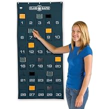 EAI Education ClassSafe Graphing Calculator & Cell Phone Storage Pocket Chart