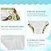 WIFIU Farm Tractors Green Background Toddler Potty Training Pants, Baby Girls Boys Soft Training Underwear 3 Pack, Size 4T