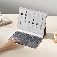 BOOX Note Max Tab X C Tastatur QWERTY Englisches Layout Hülle Schutzhülle Magnetisch Faltbare Ständer – Ansicht 4