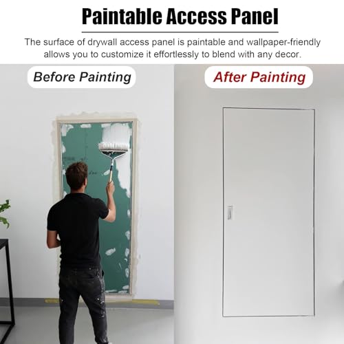 Trampilla de inspección 65x75 panel de acceso pladur para fontanería 3