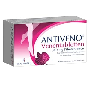 ANTIVENO Heumann Venentabletten 90 St bei Venenschwäche