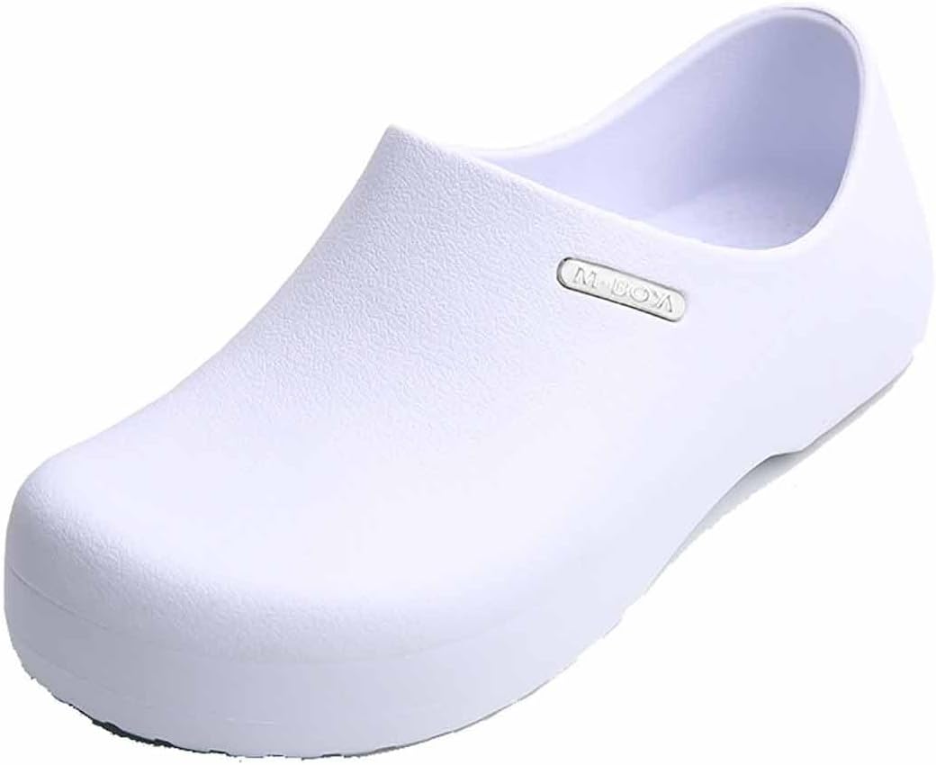 Non Slip Kitchen Chef Shoes for Men, Oil and Water Resistant Resistant Food Service Restaurant Safety Work Shoes, for Kitchen Work or Nursing Shoes