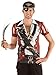 Faux Real Men's Swashbuckler Pirate Halloween T-Shirt, Multi, XX-Large