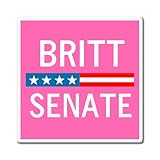 Katie Britt Magnet Pink Katie Britt for Alabama Senator Car Magnet Bumper Sticker USA Made