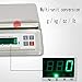 XYIANG Kitchen Scale Electronic Waterproof Weighing Scales High-Precision Stainless Steel Industrial Platform with LCD Display Scales