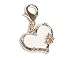 Produktbild Enez Anhänger Dangle Charms Charm Herz (1,5 x 1,6cm) r2079