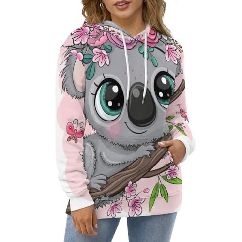 Sweat à Capuche Koala : Le Cadeau Unisexe Idéal en Taille S - 5