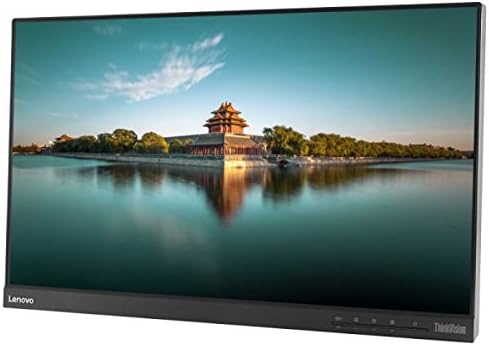 Lenovo ThinkVision T2364t 23 Inches FHD LED Backlit Touch Monitor with VGA, HDMI, DP, and 3 USB 3.0 Ports (Black)