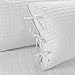 Comfort Spaces Daybed Cover - Luxe Double Sided Quilting, All Season Cozy Bedding with Bedskirt, Matching Shams, Kienna White 75