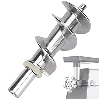 Niiyen Entsafter Zubehör Für Fleischmühle: Alu-Filterhülse, Schallwand & Schraubenschaft, Für KitchenAid & Mixer