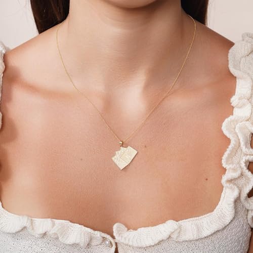 Jewelry America Solid 14k Yellow Gold Four of a Kind Aces Poker Hand Pendant2