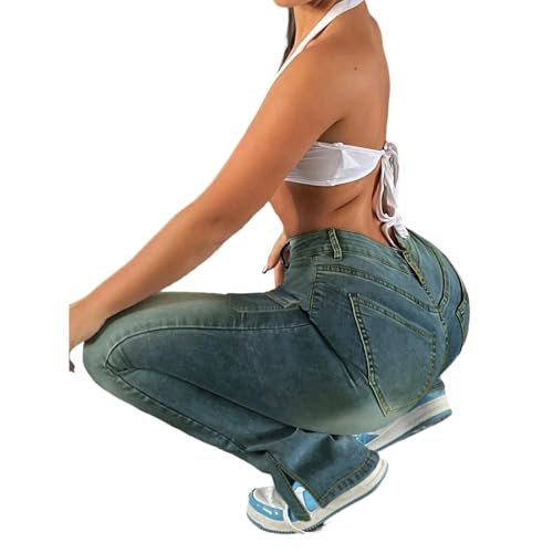 Plus Size Jean for Curvy Women Flare Jeans for Women Boot Cut Jeans for Woman High Rise Waisted Baggy Wide Leg4