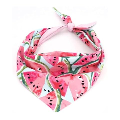 Summer Pet Dog Bandana Pink Watermelon Dog Banana Cover