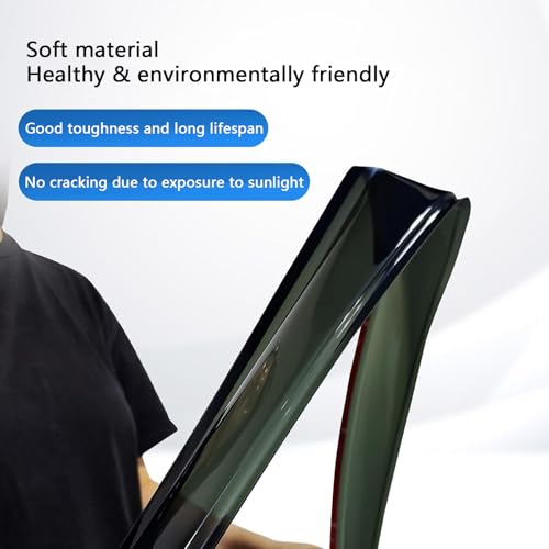 Déflecteurs d'air anti-buée Polytron G3 vitre de remplacement auto