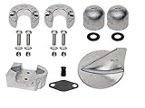 GLM MARINE Mercruiser Aluminum Anode Kit Compatible with Mercruiser MR and Mercruiser Alpha One 1984-90 Replaces OEM # 888756Q02