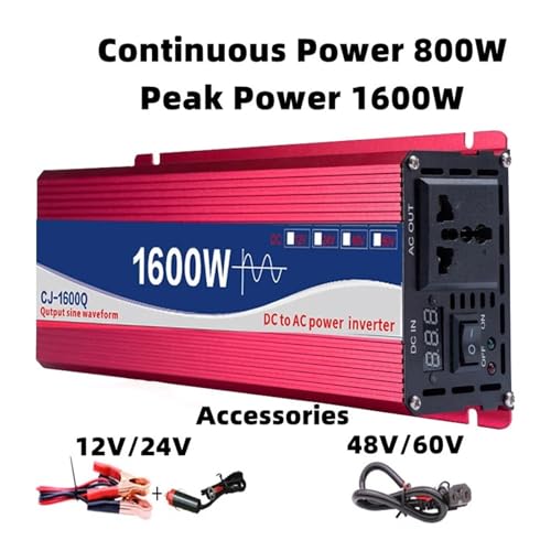 Onduleur Pure Sinus 24V 230V 3000W à Affichage Numérique Intelligent - 3