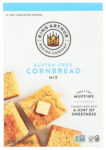 King Arthur Flour, Cornbread + Muffin Mix, Gluten...