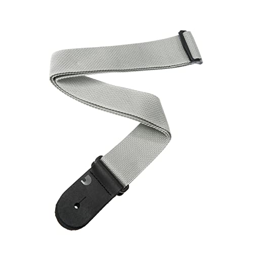 Planet Waves PWS105 Sangle de guitare en polypropylène Argent - Les Beatles, Paul McCartney, John Lennon, RIngo Starr, George Harrison Planet Waves PWS105 Sangle de guitare en polypropylène Argent