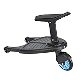 hoco kinderwagen gebraucht Praktisches Buggyboard welches durch die 360 Grad Aufnahme an meistens Buggy und Kinderwagen fixiert werden kann.Die Länge der Querstange des Kinderwagens beträgt mehr als 23 cm, die Höhe der Querstange beträgt 11 cm bis 17 cm und der Durchmesser beträgt weniger als 2,5 cm.