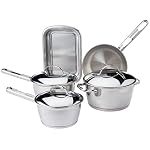 Jogo de Panelas Allegra Tramontina 5 peças - Aço Inox 17 41cTGtpfiqL. SS150