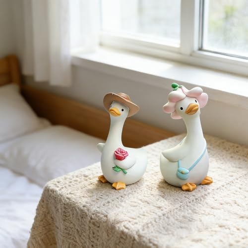 Canards en résine durables pour égayer vos espaces extérieurs