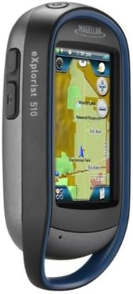 Side view of Magellan eXplorist 510 showing buttons