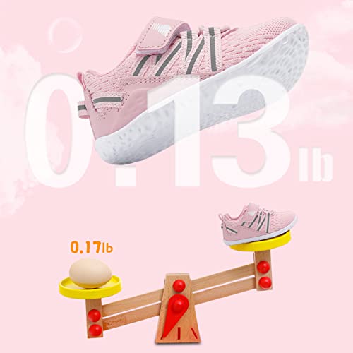 Barerun Infant Sneakers Pink Toddler Shoes Baby Boy Girl Sneaker Toddler Girl Sneakers Boys Running Shoes Pink Size 5 Toddler #TOP3
