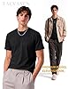 TACVASEN Mens Casual Shirts Crew Neck Soft Cotton Short Sleeve T Shirts for Men Summer Quick Dry Tshirt for Men Adult Black XL #3