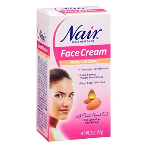 Nair Hair Remover Face Cream, 2 Ounce (Pack of 6)