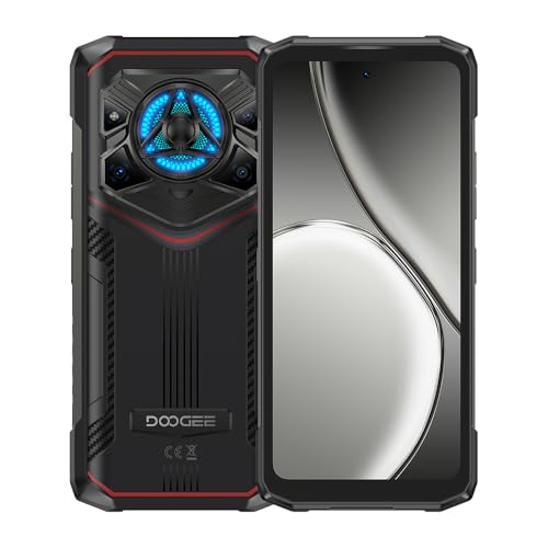 DOOGEE Blade20 Play 5G | 6,6″ HD+ 90 Hz | 32GB RAM + 256GB (erweiterbar bis 2TB) | 50MP + 16MP Kamera | 10300 mAh | NFC | GPS | 2 Jahre Garantie | Obsidianrot