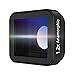 Coyktonty 1.2X Anamorphic Lens for GoPro Hero 13 12 11/11 Mini 10 9 Black, Magnetic Design HD Optical Movie Lens, Widescreen Cinematic Effect, Blue Flare, Vlog Shooting