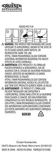 Cruiser Accessories 82630 License Plate Frame Fastener Caps, Chrome #TOP2