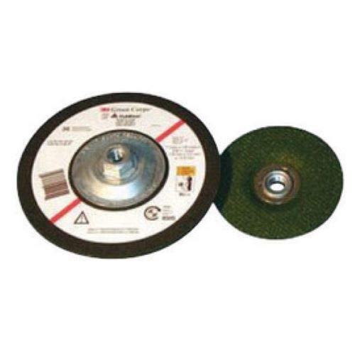 3M 51164 Green CorpsFlexible Grinding Wheel, 36 4-1/2' x 1/8' x 5/8-11 Internal, 4.5' Diameter, Abrasive Grit, 13300 RPM (Pack of 10)