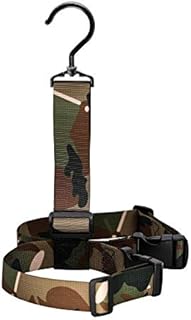 SAMSFX Fishing Wader Boot Hanger Hanging Strap Belt with 360 Degree Rotatable Hook
