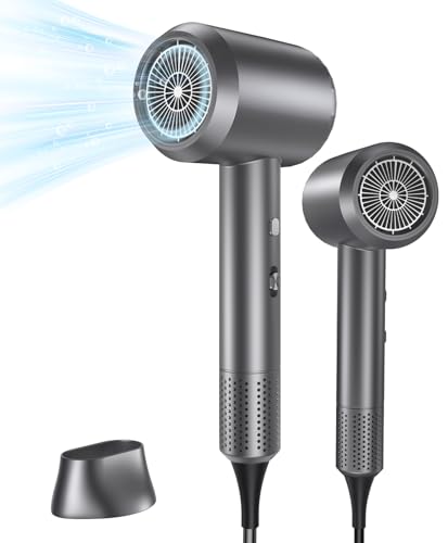 ドライヤー 【2026革新モデル・大風量1250W・速乾】ドライヤー どらいやー ヘアドライヤー 温冷風交替モード 3段階風量調整 恒温ヘアケア 冷風機能搭載 ノズル付き 持ち運び便利 PSE認証済み ユニセックス 家庭/ヘアサロン プレゼントにも最適