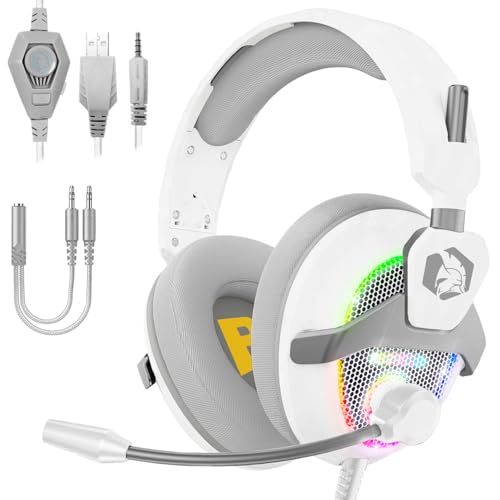 EMPIRE GAMING 2024 Neu H-13 RGB Gamer Headset, PS5, PS4, Xbox One...