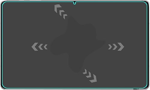 Miniatura 6 de Mr.Shield [Paquete de 2] Protector de pantalla para tableta Samsung Galaxy Tab S9 [vidrio templado] [vidrio japonés con dureza 9H] Protector de