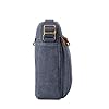 Troop London TRP0218 Classic Canvas Across Body Bag Brown #3