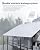 GarveeLife 20x25 ft Vertical Roof Metal Carport, Heavy-Duty 2 Cars Car Port