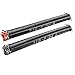 VEVOR Garage Door Torsion Springs, Pair of 0.218 x 2 x 24inch, 16000 Cycles, Garage Door Springs with Non-Slip Winding Bars, Gloves and Mounting Wrench, Electrophoresis Coated for Replacement