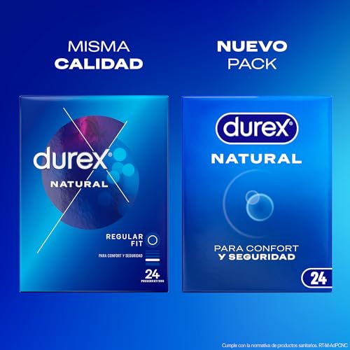 Miniatura 12 de Durex Preservativos Natural, Para Confort Y Seguridad, 24 Condones