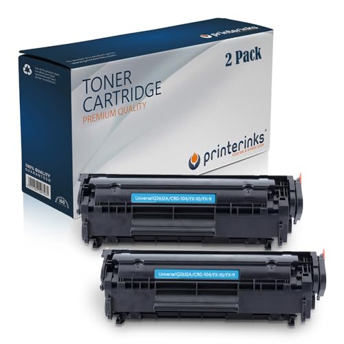 2 Pack! Q2612A/ 12A Toner Cartridge Compatible with HP LaserJet 1010/ 1012/ 1015/ 1018/ 1020/ 3010/ 3015/ 3020/ 3030/ 3050/ 3052/ 3055/ M1005