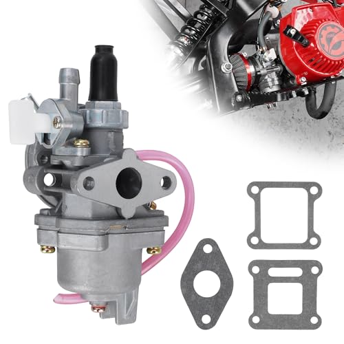 PZ13 Carburateur 13mm Carb pour 47cc 49cc Pocket Bike 2 Temps Moteur Mini Carb Quad ATV Moto Dirt Bike - Alliage de zinc amélioré